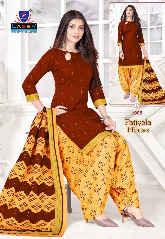 ARIHANT LASSA PATIYALA HOUSE Printed Pure Cotton Daily Wear Dress Material Collection